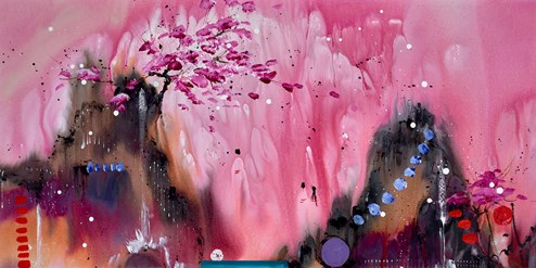 Bringing it all Home by Danielle O'Connor Akiyama - Original Painting on Box Canvas